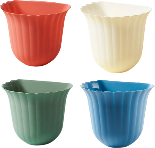 [4컬러 1세트] 걸이형 싱크대 다용도 수납 바구니, 골고루, 4개