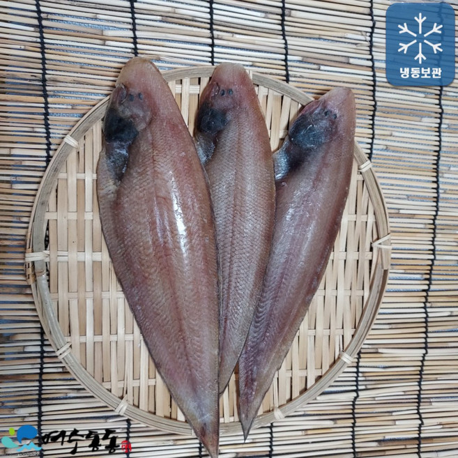 여수 반건조 서대 대 32cm 내외 3마리 국내산 와사비 믹스 간장 증정, 3개, 170g