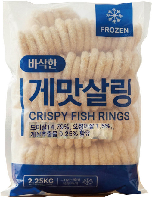 농우 바삭한 게맛살링 2.25KG, 1개