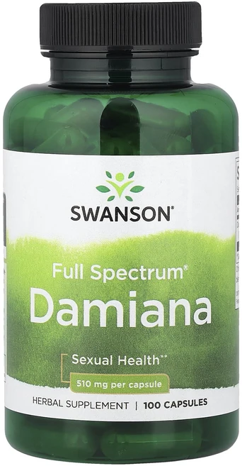 헁복하고 건강하세요 Swanson Full Spectrum® 다미아나 510mg 캡슐 100정 늘 챙기셔야합니다, SwansonFullSpectrum다미아나510mg캡슐, 1개 - 쿠팡
