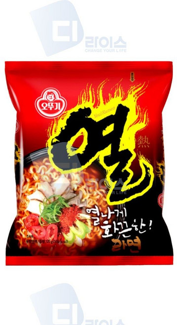 오뚜기 열라면 120g 16봉 봉지면 화끈한 매운라면stu7+4NFJ