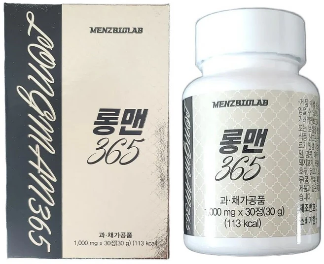 롱맨365 호로파추출물 테스토펜포접분말 프리미엄 1000mg 남자건강, 1개, 30정 - 쿠팡