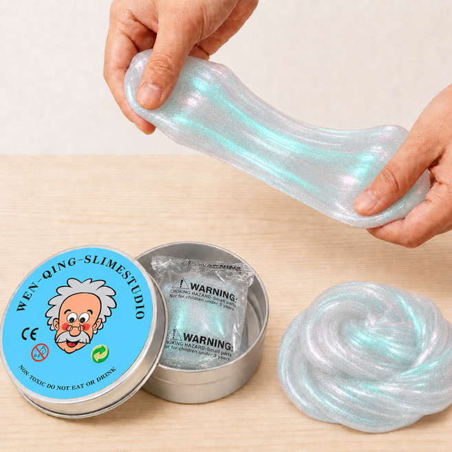아르텐 퍼티 슬라임 박사퍼티, 1개, 46g, 오로라 라이트