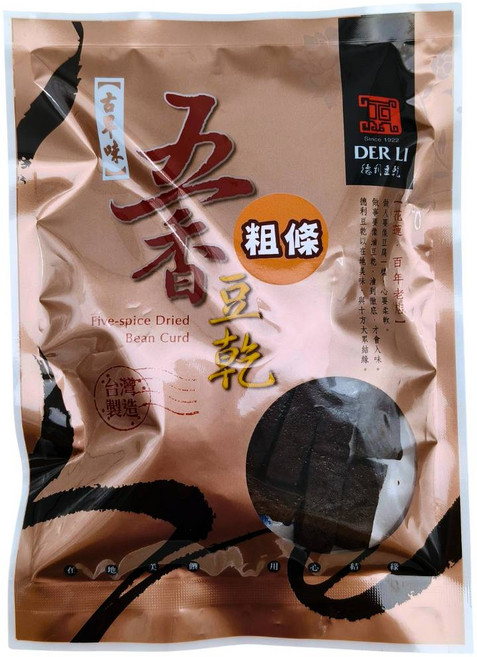DER LI 德利豆乾 五香豆乾, 50g, 1個
