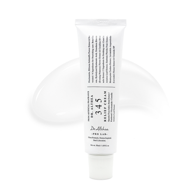 Dr. Althea 345 Relief Cream 適合所有膚質 無人工香料, 1件, 50ml