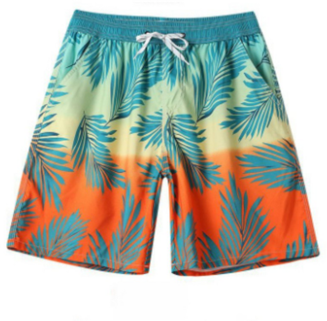 에쉬울프 워터파크 하와이팬츠 남자 여자 커플 래쉬가드