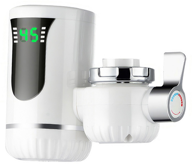 RUNHome 가정용 전기 순간 온수기 세면대 싱크대 따수와 샤워 3초 히터, MLX-02B