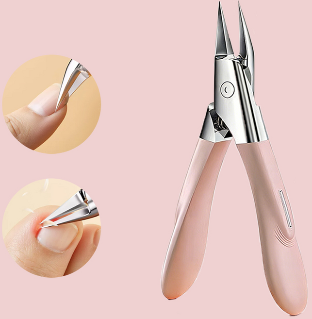 오웨테 3세대 네일 니퍼, 1개, 핑크B