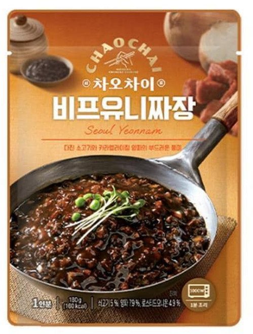셀러허브 샘표 차오차이 비프유니짜장 180g x 3개 (S18139625), 단일