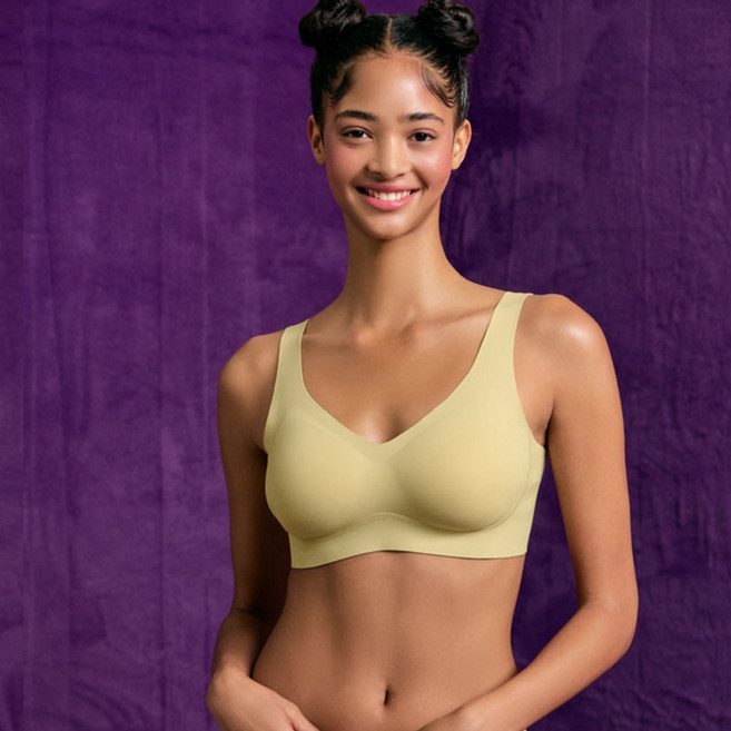 애니바디 [편애브라]뛰어난 신축성 입고벗기 편한 오리지널 후크형 노와이어 심리스 브라 ANVE23A3Q 2001부평점