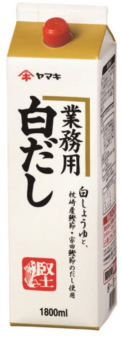 야마끼 백다시 시라다시 시로다시, 1.8L, 1개