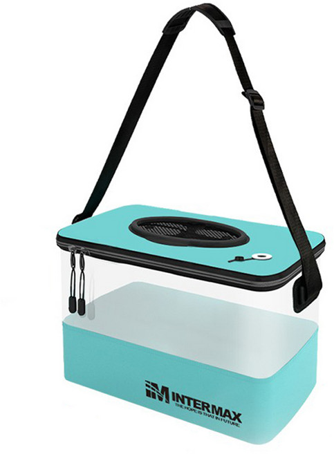 바다 민물 루어 낚시 접이식 투명 밑밥통 EVA 원터치 살림통 해루질 조과 삐꾸통