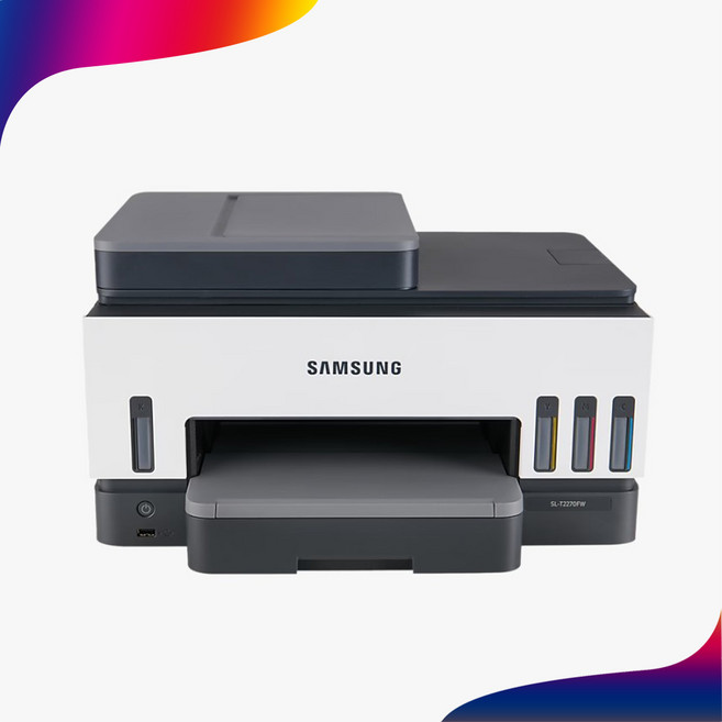 삼성전자 정품 삼성프린터 정품 SL-T2270FW 삼성전자 무한 잉크젯 복합기 프린터 팩스 무선 기본잉크 포함