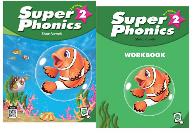 슈퍼 파닉스 Super Phonics (2E) 2 Student Book+Workbook