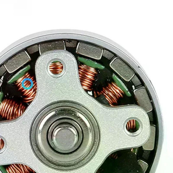 비행기 브러시리스 모터 전기 축 원격 제어 비행기용, 1개, 기본