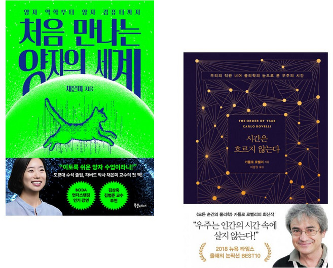 (채은미) 처음 만나는 양자의 세계 + (카를로 로벨리) 시간은 흐르지 않는다 (전2권)