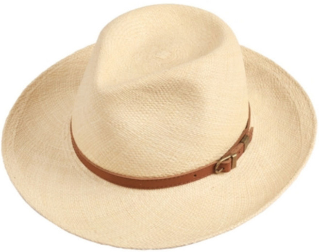 비갈리 [야나피 오씨] 고급 파나마햇 페도라 카우보이 모자