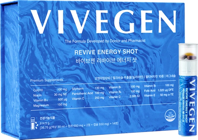 바이브젠 리바이브 에너지 샷, 1개, 14회분 - 쿠팡