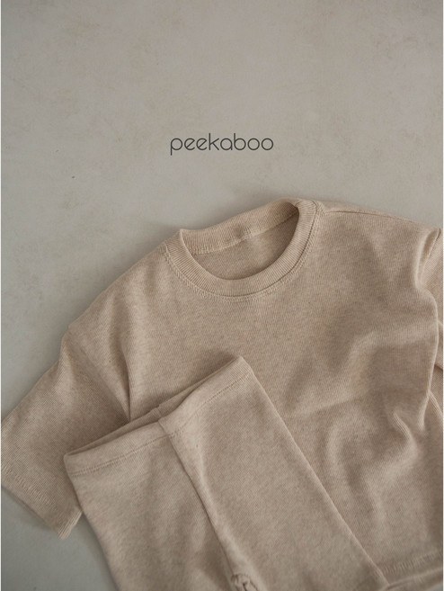 유아실내복 여아 남아 키즈 주니어 피카부 소이세트