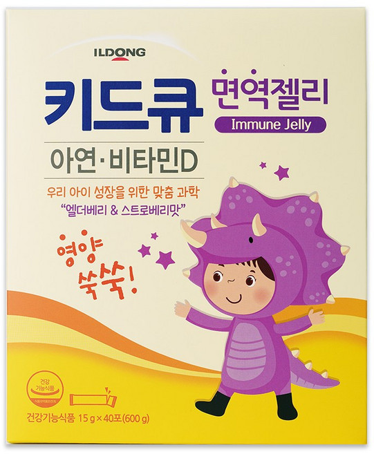일동 키드큐 면역젤리, 600g, 1개