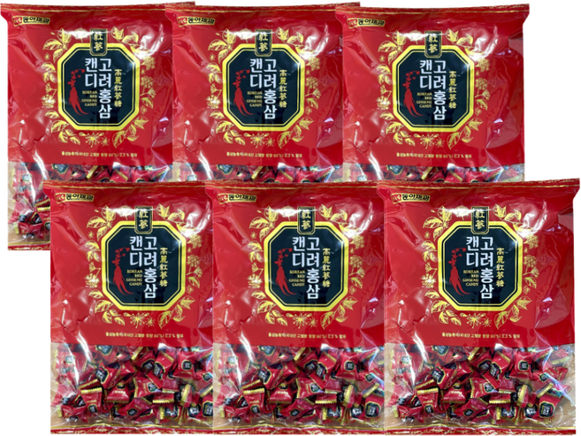 동아제과 고려홍삼캔디, 700g, 6개