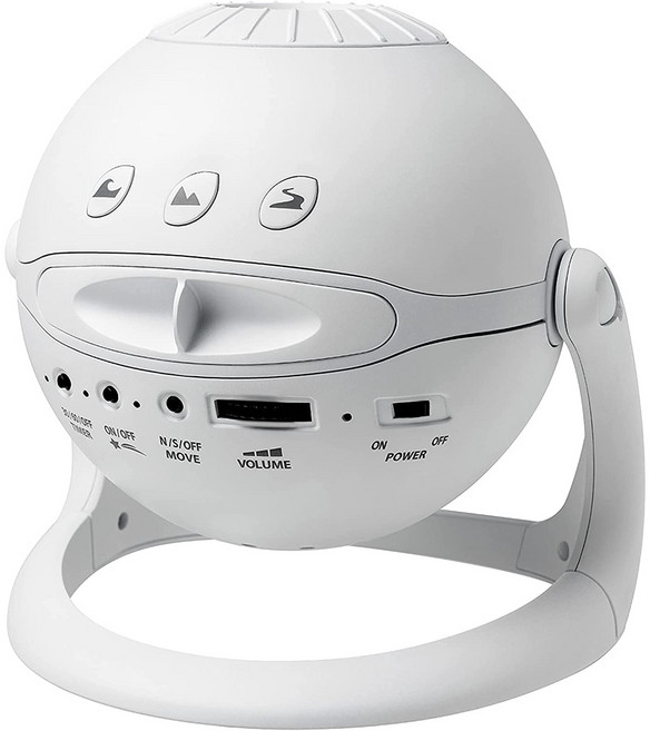 HOMESTAR 室內 星空投影機 定時角度調整 流星投影, 白色