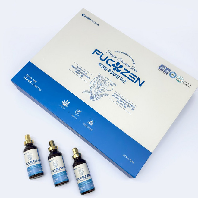 해림후코이단 후코이단 국내산 미역귀 후코젠 듀오, 15개, 30ml
