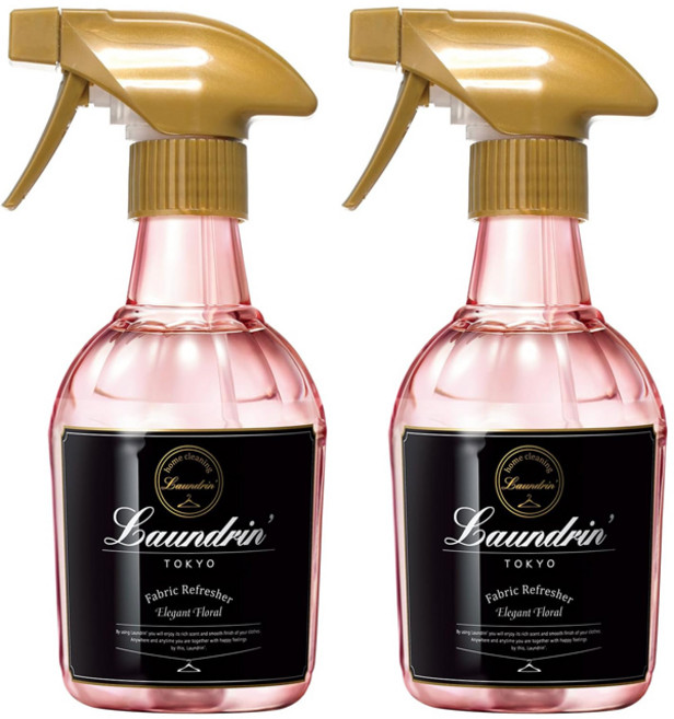 란도린 패브릭 미스트 엘레강스 플로럴 스프레이 본품 370ml 2개, 엘레강스플로럴