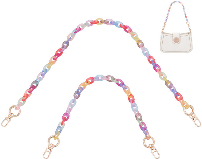 아크릴 가방 체인 컬러풀 440mm