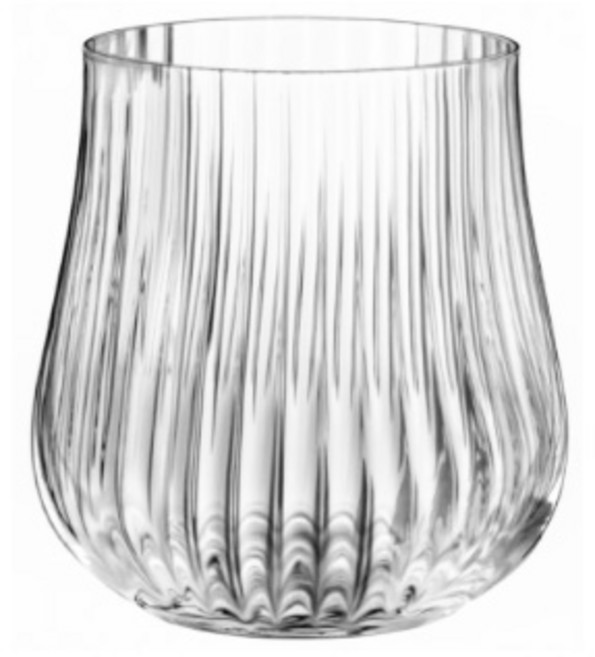 보헤미아크리스탈 튤리파옵틱위스키잔 350ml (6개세트), 6개