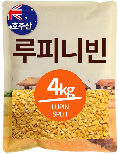 The큰나무 프리미엄 루피니빈 콩 호주산 루핀콩, 4kg, 1개