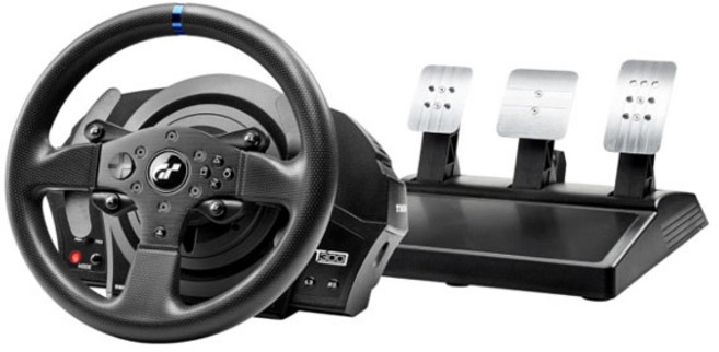 THRUSTMASTER T300 RS 트러스트마스터 레이싱 휠, 1개