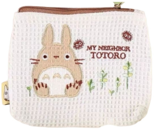 吉卜力 龍貓 魔女宅急便 燈芯絨相良刺繡多功能包款 手提包 手拿包 化妝包
