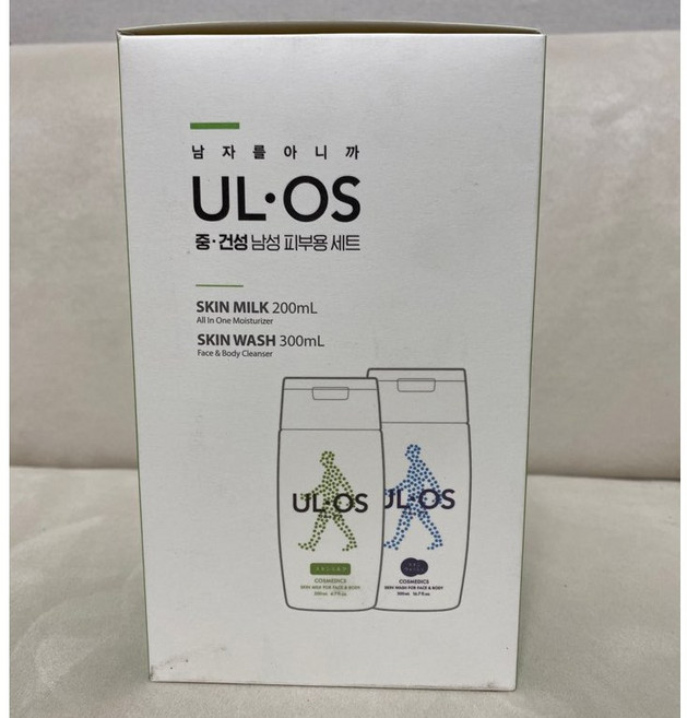 [우르오스] 히어로 2종 세트 B_중건성(밀크200ml+워시300ml), 1개