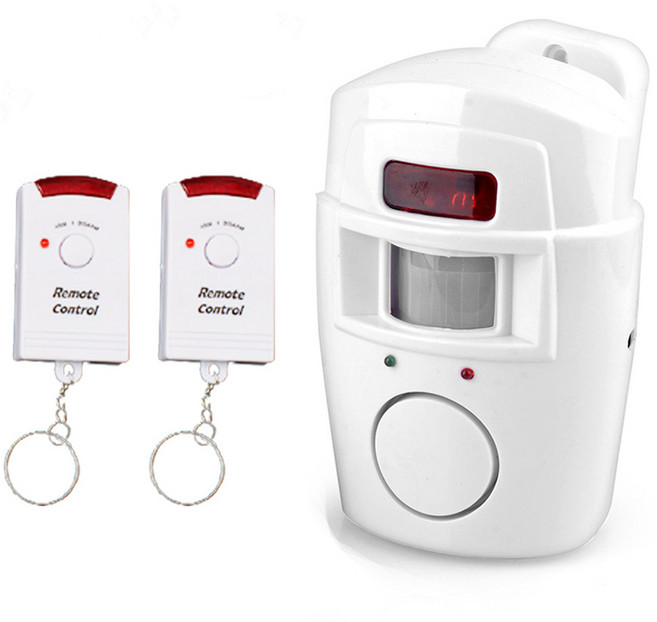 도매짱 KC인증 도매짱 적외선 경보기 도난 도어 인체 동작 감지 센서 감지기, 1세트