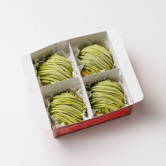 오지상구루메 말차몽블랑 (4ae) 미니 케이크, 260g, 1개