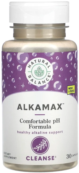 Natural Balance AlkaMax 알칼리성 부스터 캡슐 30정, Natural Balance AlkaMax 알..., 1개 - 쿠팡