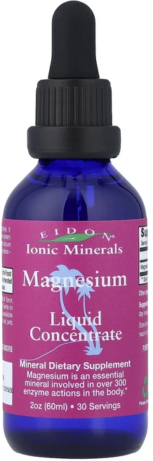 Eidon Ionic Minerals 마그네슘 액상 농축물 60ml(2oz), EidonIonicMinerals마그네슘액상농축물60m, 1개, 60ml - 쿠팡