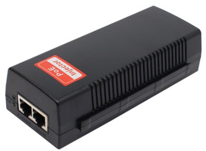 넥시 NX678 POE 인젝터(15.4W)/NX-POE15IN/AC전원이 필요없이 이더넷을 통해 전원공급/UTP CAT.5E 랜케이블로 최대 100m 거리전송, 1개