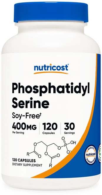 뉴트리코스트 포스파티딜세린 400mg 120캡슐, 120정, 1개 - 쿠팡