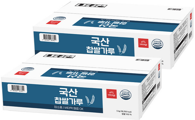 업소용 대용량 버터떡 건식 국산 찹쌀가루, 2개, 5kg