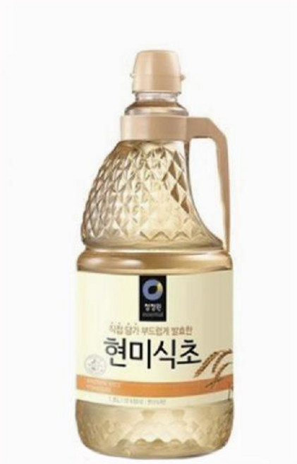 테온셀 청정원 2배 사과식초 1.8L/식초/대용량/발효/천연/천연발효/새콤/냉국/샐러드, 1.8L, 1개