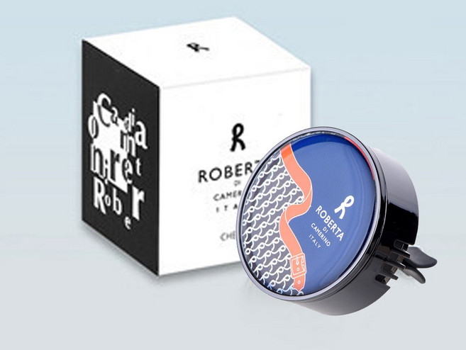 로베르타 차량용 방향제 세라믹 클립형 선물용, 파우더리 머스크, 1개