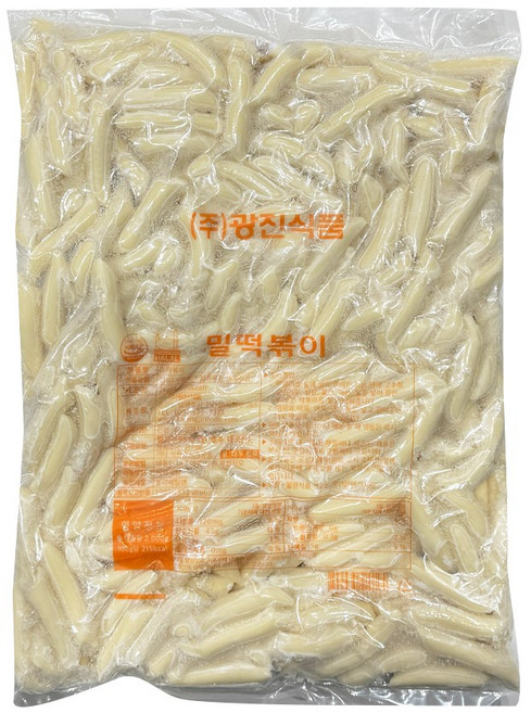 푸드올마켓_ 광진식품 밀떡볶이떡 2kg /냉동, 1개