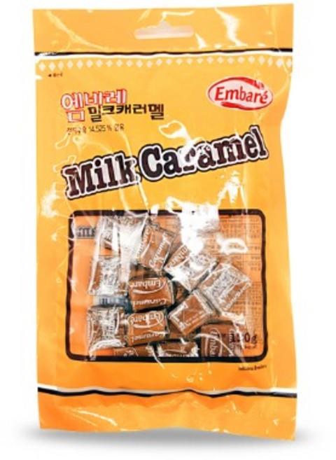 엠바레 밀크 캐러멜, 120g, 1개