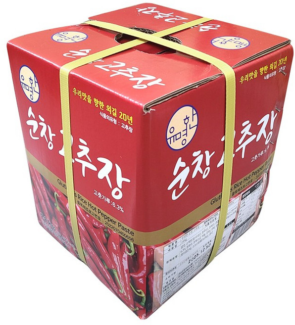 유명한 순창 고추장 14kg, 1개