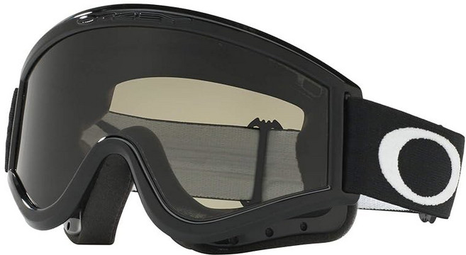 오클리 L-FRAME MX 고글, Jet Black/Dark Grey, One Size, Mx Goggle, 1개