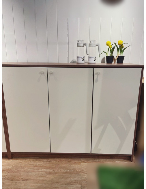 모던하우스 로젠탈 다용도 수납장_1200 도어형 (버터)_바디 DL0923028, 사진참조