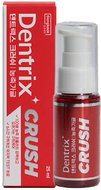 동국제약 덴트릭스 크러쉬 농축가글 가글 입냄새제거, 25ml, 1개