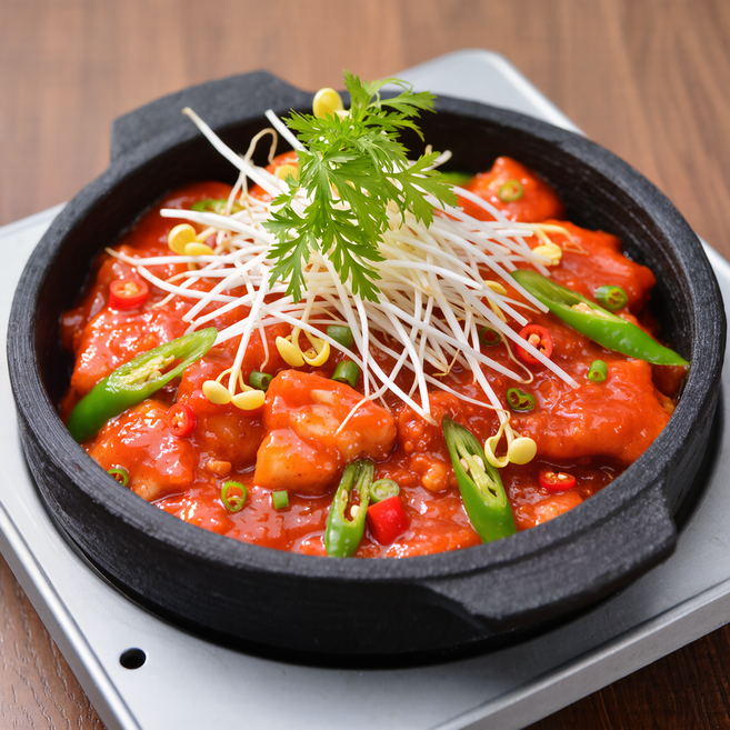 아구찜 순살 간편조리 밀키트 보통맛 매운맛 푸짐한 캠핑요리, 1개, 1.2kg